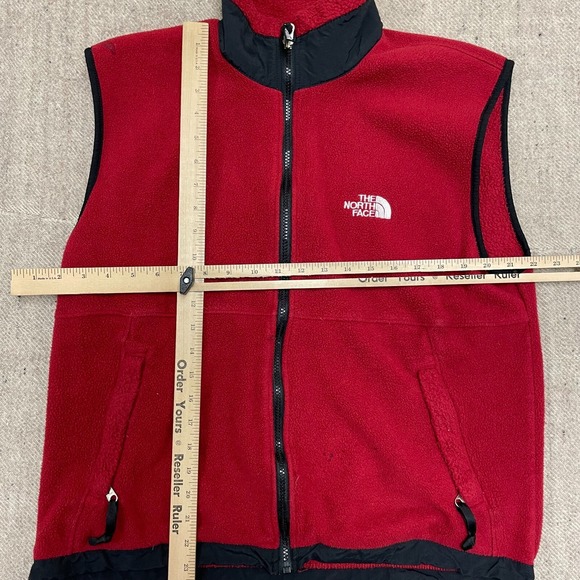 The North Face vest womens medium red full zip mock collar - Picture 7 of 10